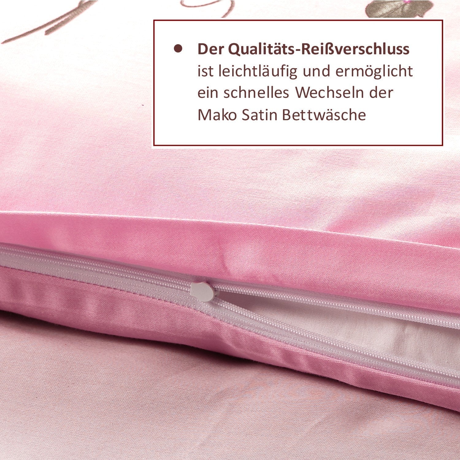 Bettwäsche Set - Mako Satin - RIEMTEX