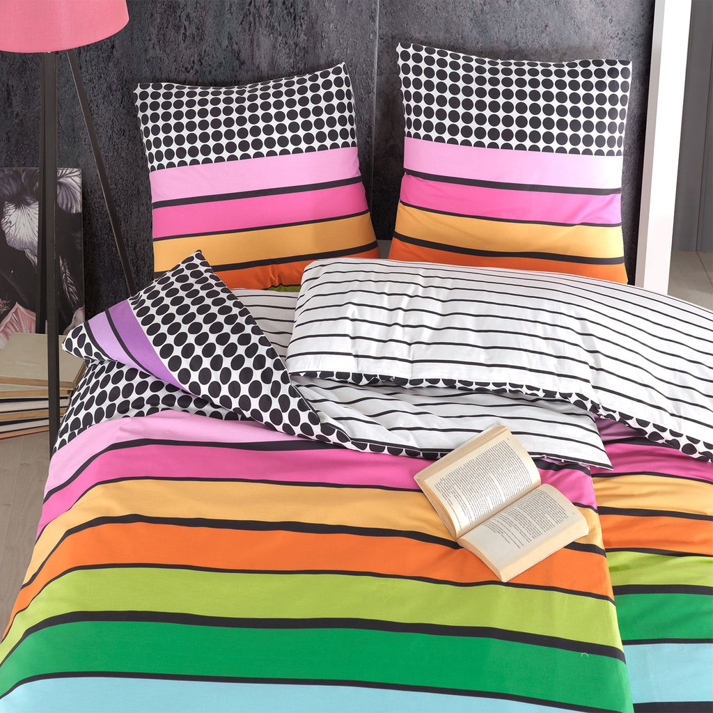 RIEMTEX Bettwäsche und Bettüberzug aus Baumwolle Satin Renforce und Mako Satin