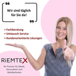 Kompressionsstrümpfe und Stützstrümpfe RIEMTEX Klasse 2 Damen Herren in Grau