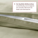 Bettwäsche Set - Mako Satin Lightgreen - RIEMTEX