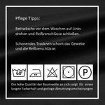 Bettwäsche Set - Mako Satin - Schwarz - RIEMTEX