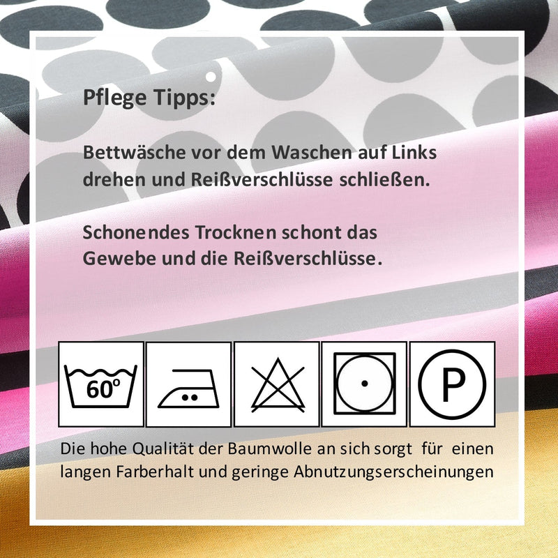 Bettwäsche Set - Renforcé - Colored - RIEMTEX