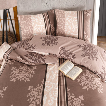 Bettwäsche Set - Renforcé - Natura Brown - RIEMTEX