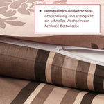 Bettwäsche Set - Renforcé - Natura Brown - RIEMTEX