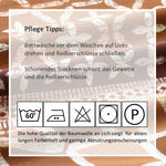 Bettwäsche Set - Renforcé - Navys Brown - RIEMTEX