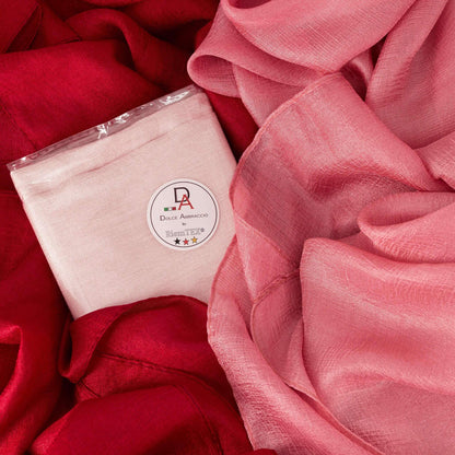 Damen Seidentuch Stola Blush - RIEMTEX