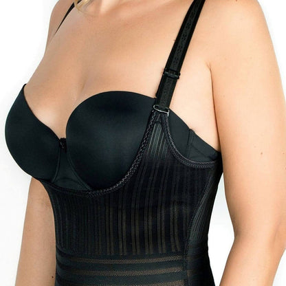 Damen Shapewear Formbody Schwarz - RIEMTEX