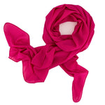 Damenschal aus Chiffon in Magenta - RIEMTEX