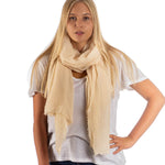 Pashmina Schal in Champagner - RIEMTEX