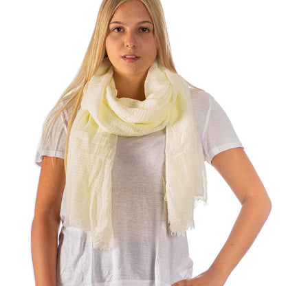 Pashmina Schal in Creme - RIEMTEX