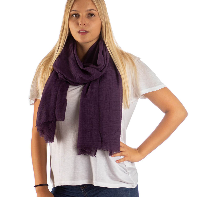 Pashmina Schal in Indigo - RIEMTEX