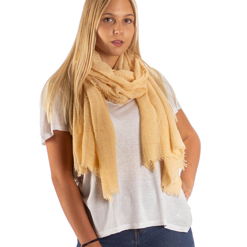 Pashmina Schal in Latte Macchiato - RIEMTEX