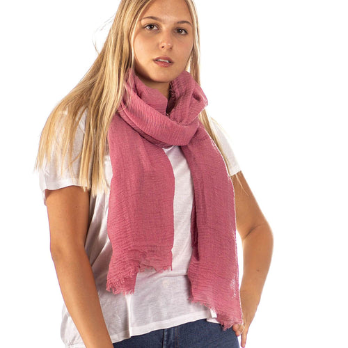 Pashmina Schal in Orchidee - RIEMTEX