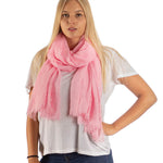 Pashmina Schal in Rosa - RIEMTEX