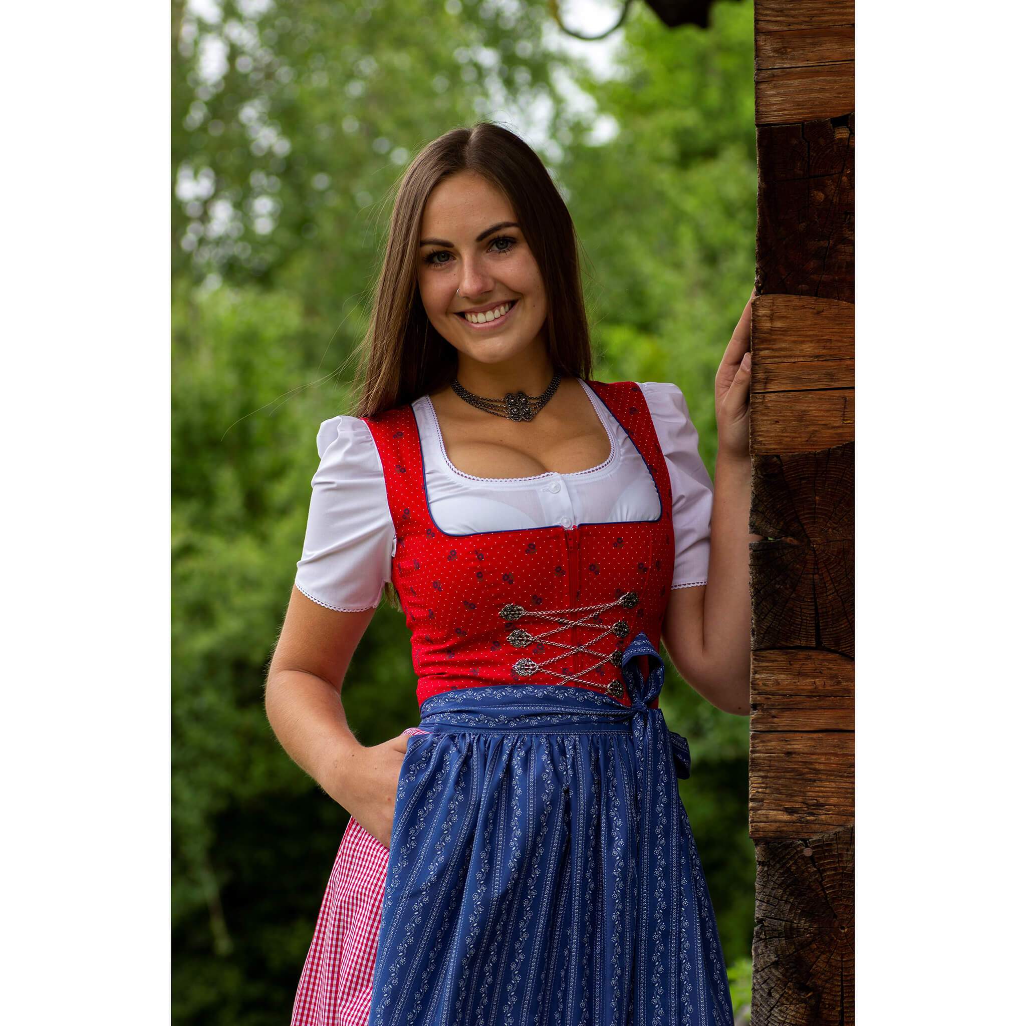 Hiebaum Dirndl Set Großglockner Online Kaufen Riemtex