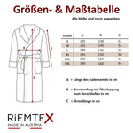 TWIN VELOUR Bademantel Brombeere - RIEMTEX